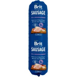 BRIT Sausage Chicken & Rabbit 800g