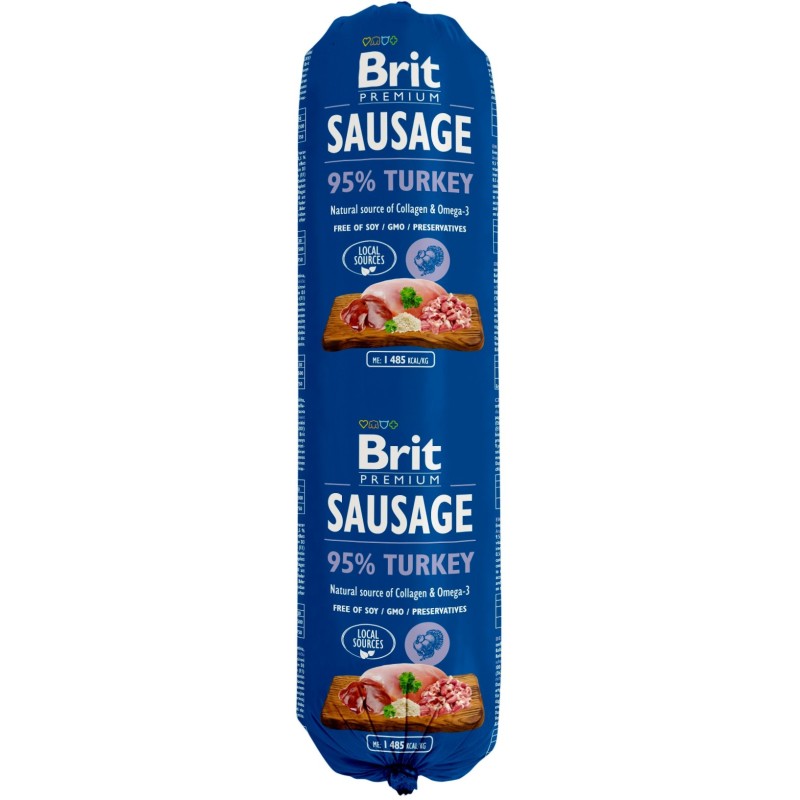 BRIT Sausage Turkey 800g
