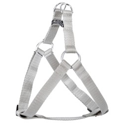 DINGO Szelki z taśmy "Fred" - szare rozm. 100 (3cm)