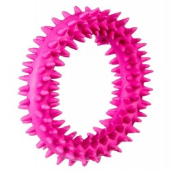 BARRY KING Mały ring XS dla szczeniąt 9,5cm - różowy