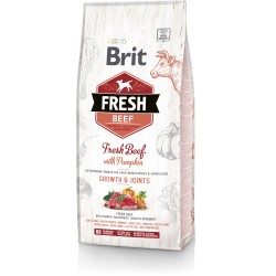 BRIT FRESH Beef & Pumpkin Puppy Large Growth & Joints 12kg