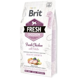 BRIT FRESH Chicken & Potato Puppy Healthy Growth 2x 12kg