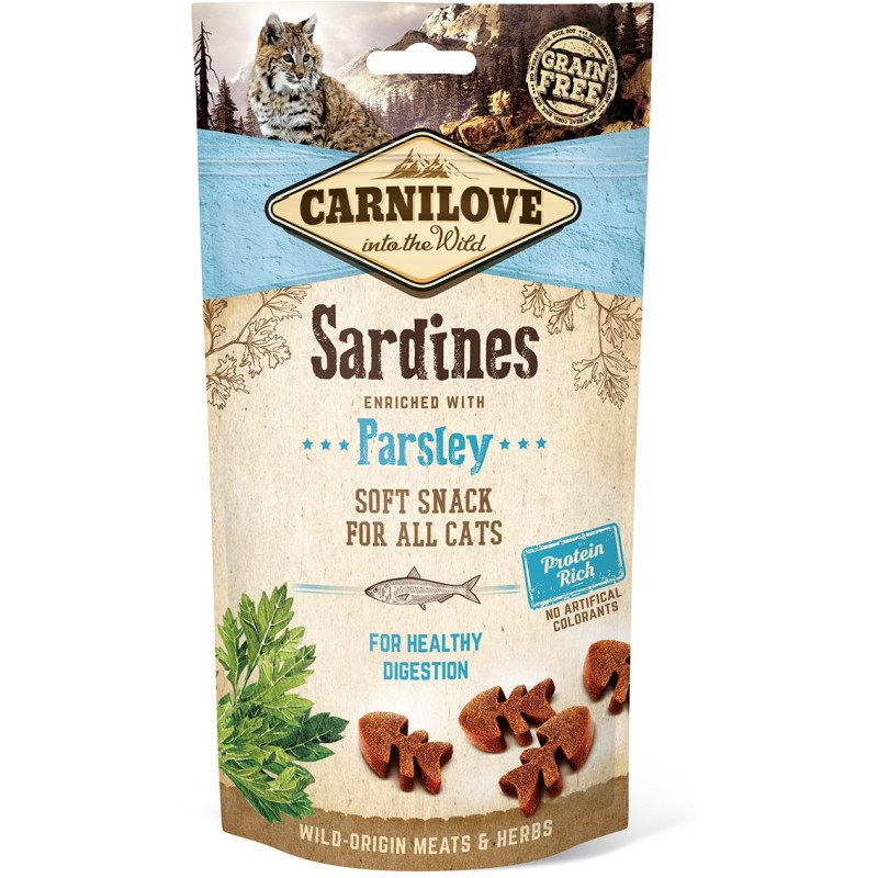 CARNILOVE Cat Soft Sardine Parsley 50g