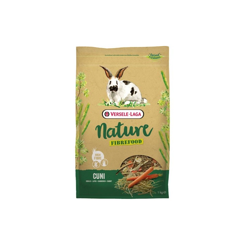 VERSELE-LAGA Cuni Nature Fibrefood - pokarm dla wrażliwych królików 8kg
