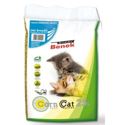 SUPER BENEK Corn Cat Zapachowy - Morska Bryza 14L