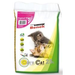 SUPER BENEK Corn Cat Zapachowy - Owoce Tropikalne 25l