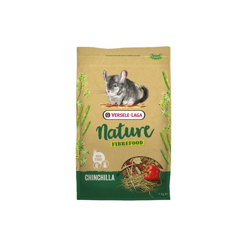 VERSELE-LAGA Chinchilla Nature Fibrefood - dla szynszyli 1 kg