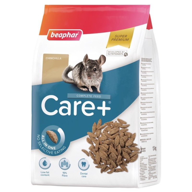 BEAPHAR Care+ Chinchilla - karma dla szynszyli 1,5kg