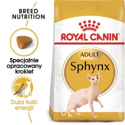 ROYAL CANIN Sphynx Adult karma sucha dla kotów dorosłych rasy sfinks 2kg
