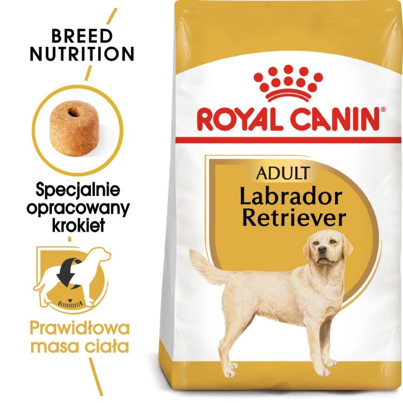 ROYAL CANIN Labrador Retriever Adult karma sucha dla psów dorosłych do 5. roku życia, rasy labrador retriever 3 kg