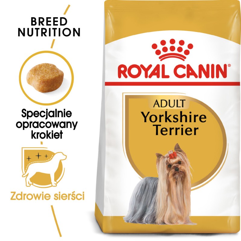 ROYAL CANIN Yorkshire Terrier Adult karma sucha dla dorosłych psów rasy yorkshire terrier 1,5 kg