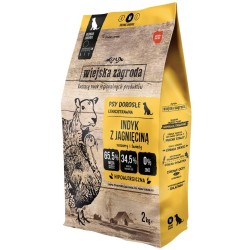 WIEJSKA ZAGRODA dla psa - Indyk z jagnięciną 2kg