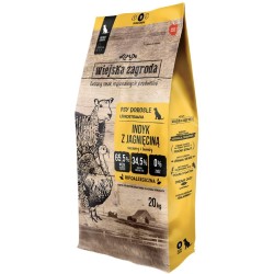 WIEJSKA ZAGRODA dla psa - Indyk z jagnięciną 20 kg