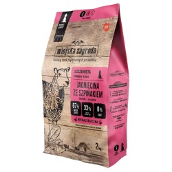 WIEJSKA ZAGRODA dla szczeniąt - Jagnięcina ze szpinakiem 20 kg