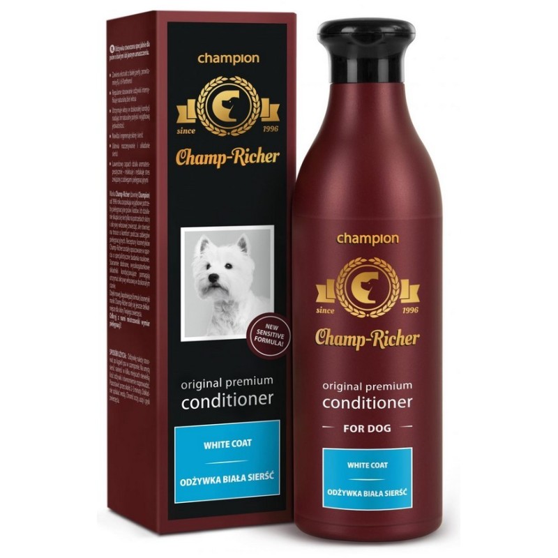 CHAMP-RICHER - odżywka biała sierść 250ml