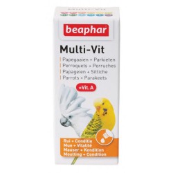 BEAPHAR Multi-Vit Parrots - preparat witaminowy dla papug 20ml