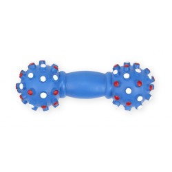 PET NOVA Hantel z wypustkami 16cm - niebieski