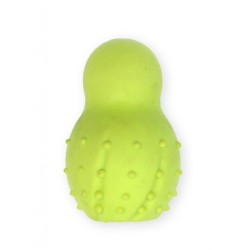 PET NOVA Jumper piłka z dzwonkiem o aromacie wołowiny 9,5cm - żółty