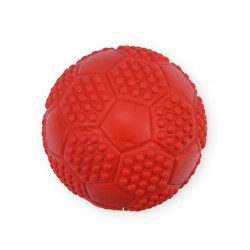 PET NOVA Piłka futbolowa o aromacie wanilii 7cm - czerwona