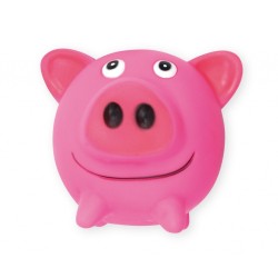 PET NOVA Świnka kula 10cm - czerwona