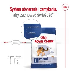 ROYAL CANIN Maxi Adult karma sucha dla psów dorosłych, do 5 roku życia, ras dużych 15 kg