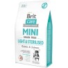 BRIT CARE Mini Light & Sterilised - Rabbit & Salmon 7 kg