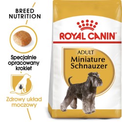 ROYAL CANIN Miniature Schnauzer Adult karma sucha dla psów dorosłych rasy sznaucer miniaturowy 2x 7,5kg