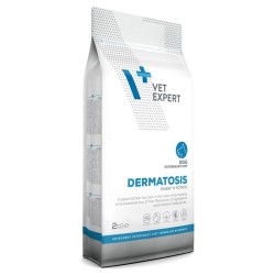 VETEXPERT 4T Veterinary Diet Dog Dermatosis Rabbit & Potato 12 kg