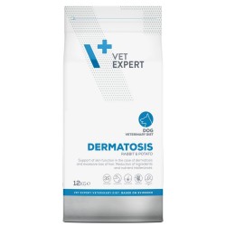 VETEXPERT 4T Veterinary Diet Dog Dermatosis Rabbit & Potato 2kg