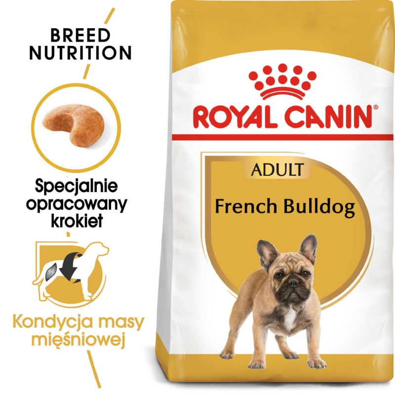 ROYAL CANIN French Bulldog Adult karma sucha dla psów dorosłych rasy buldog francuski 1,5 kg