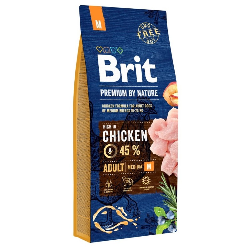 BRIT Premium by Nature Adult M (Medium) 2x 15kg