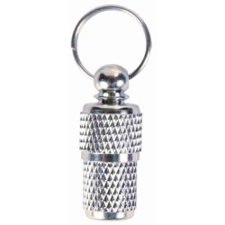 TRIXIE Adresówka do obroży srebrna - duża