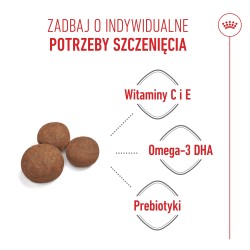 ROYAL CANIN Medium Puppy karma sucha dla szczeniąt, od 2. do 12. miesiąca, ras średnich 15 kg