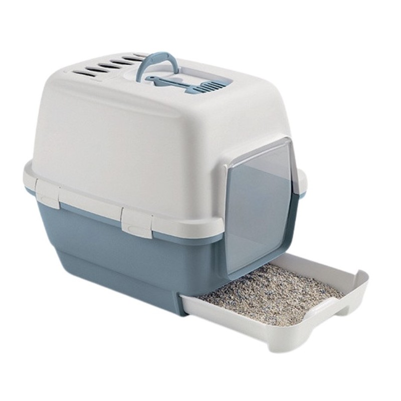 ZOLUX Toaleta / Kuweta Cathy Clever & Smart z filtrem - Niebieska