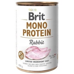 BRIT Mono Protein Rabbit 12x 400g (puszka)