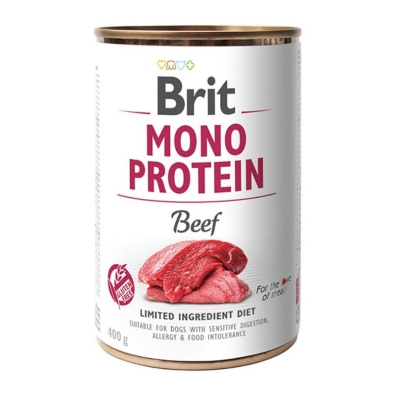 BRIT Mono Protein Beef 12x 400g (puszka)
