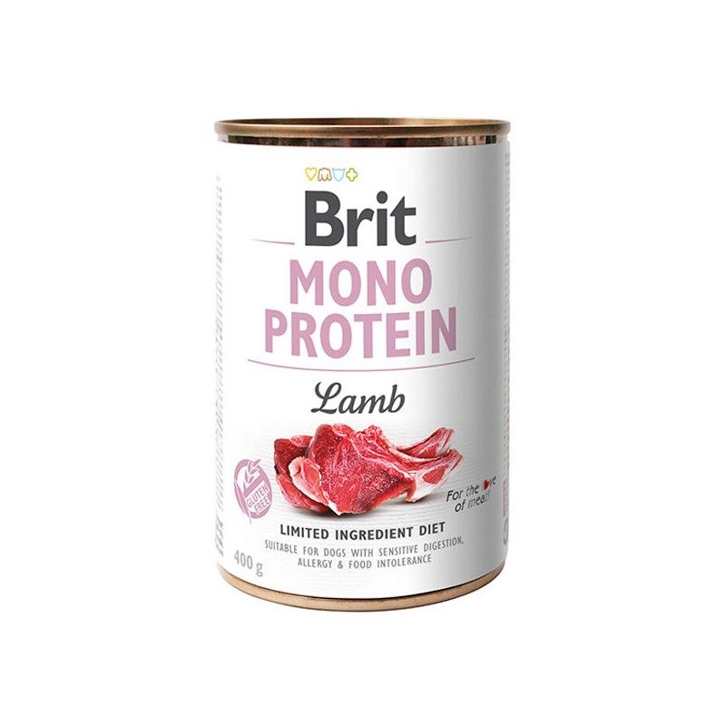 BRIT Mono Protein Lamb 12x 400g (puszka)