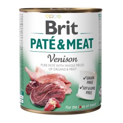 BRIT Paté & Meat Venison 12x 800g