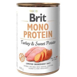 BRIT Mono Protein Turkey and Sweet Potato 12x 400g (puszka)