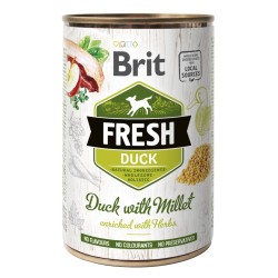 BRIT FRESH Duck & Millet - Kaczka i proso 400g