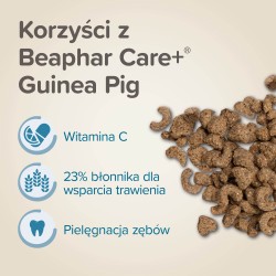 BEAPHAR Care+ Guinea Pig - karma dla świnki morskiej 1,5kg