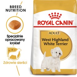 ROYAL CANIN West Highland White Terrier Adult karma sucha dla psów dorosłych rasy west highland white terrier 4x 3kg