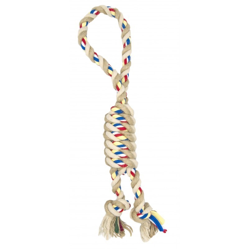 BARRY KING Sznur splątany z pętlą i jutą 34cm / 125g