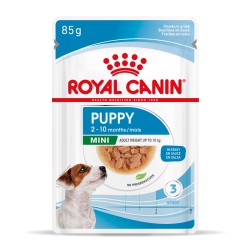 ROYAL CANIN Mini Puppy karma mokra w sosie dla szczeniąt ras małych, do 10 miesiąca 48x 85g