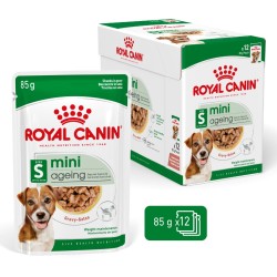 ROYAL CANIN Mini Ageing karma mokra, kawałki w sosie dla psów dojrzałych, ras małych 48x 85g