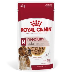 ROYAL CANIN Medium Adult karma mokra w sosie dla psów dorosłych ras średnich 20x 140g