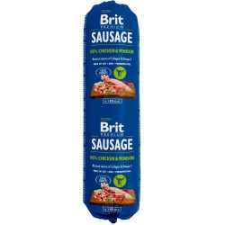 BRIT Sausage Chicken & Venison 800g
