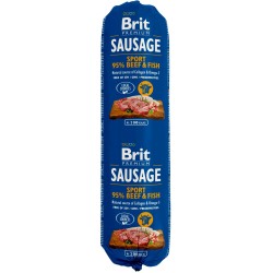 BRIT Sausage Beef & Fish Sport Formula 800g