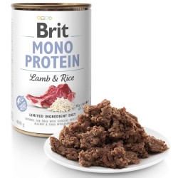 BRIT Mono Protein Lamb and Rice 400g (puszka)