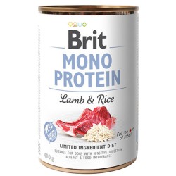 BRIT Mono Protein Lamb and Rice 12x 400g (puszka)